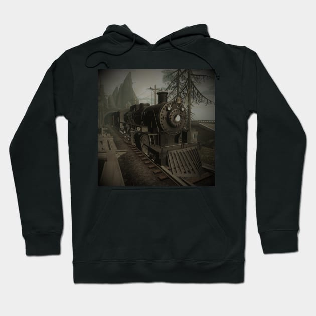 Train Hoodie by Ivana888